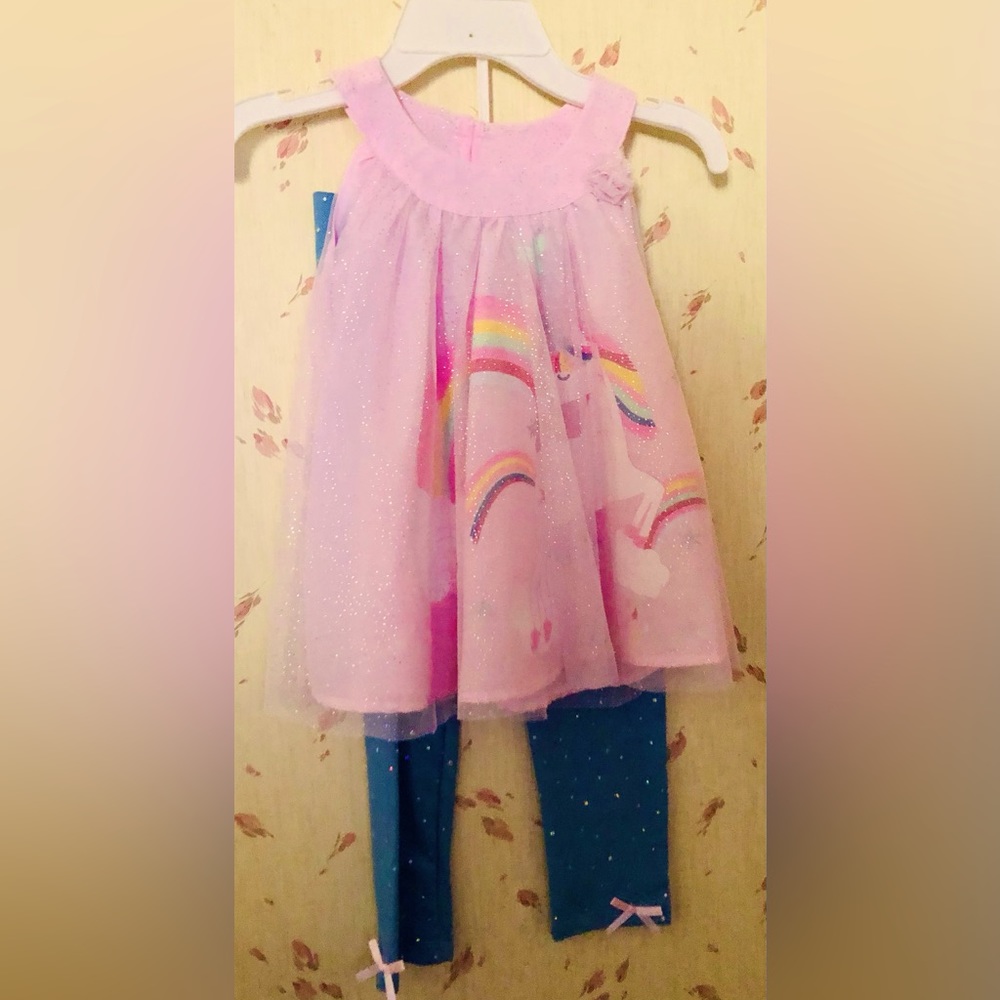 Nanette Kids 💝 Cute Girls size 5 - pants and top - NWT 💝